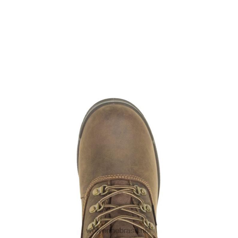 homens Bota cabor epx impermeável biqueira 6" marrom escuro Wolverine VL4VN49 - Image 5