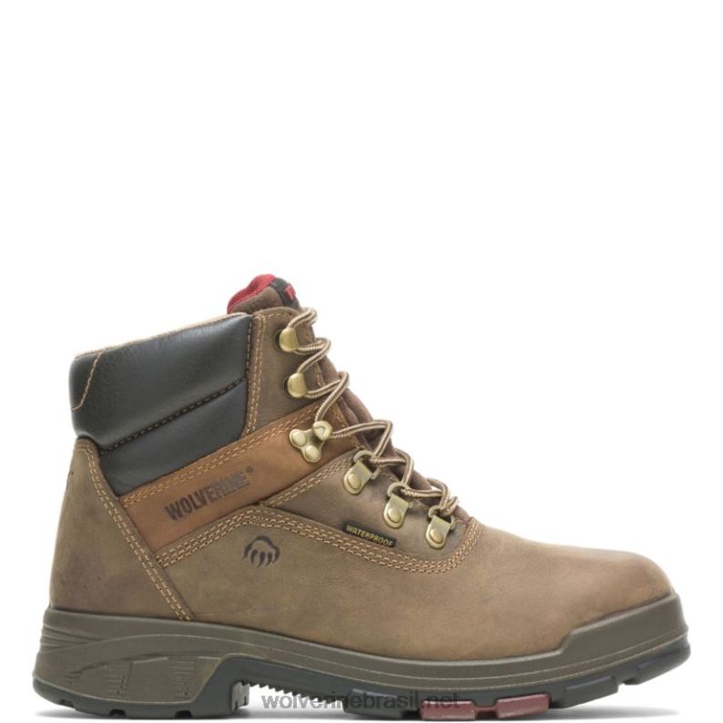 homens_bota_cabor_epx_impermeavel_biqueira_6_marrom_escuro_wolverine_vl4vn49.jpg homens Bota cabor epx impermeável biqueira 6" marrom escuro Wolverine VL4VN49 - Image 1