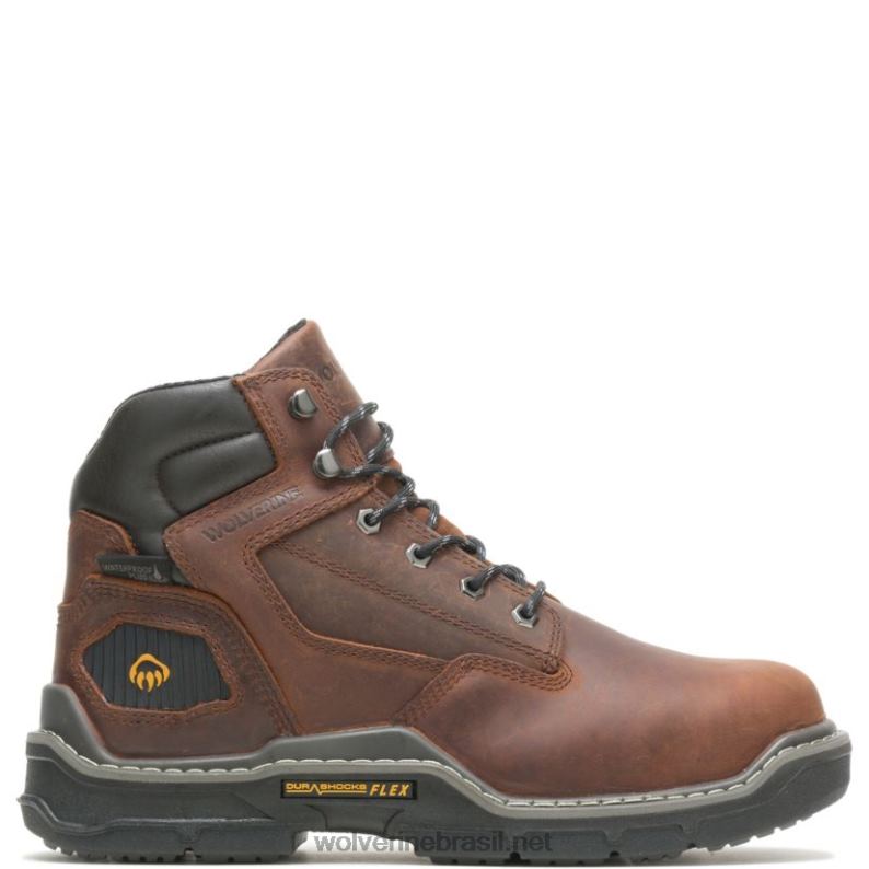 homens_bota_carbonmax_de_6_com_isolamento_raider_durashocks_amendoim_wolverine_vl4vn107.jpg homens Bota Carbonmax de 6" com isolamento raider durashocks amendoim Wolverine VL4VN107 - Image 1