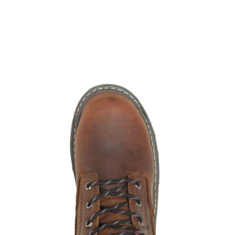 homens Bota Carbonmax de 8" com isolamento raider durashocks amendoim Wolverine VL4VN31 - Image 5