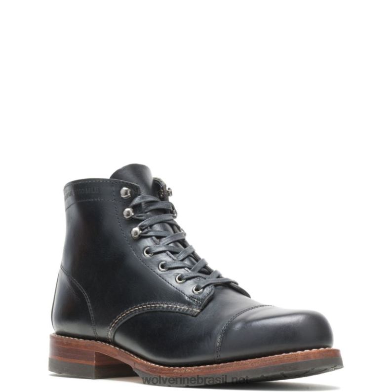 homens Bota clássica 1000 milhas com bico fino preto Wolverine VL4VN197 - Image 2