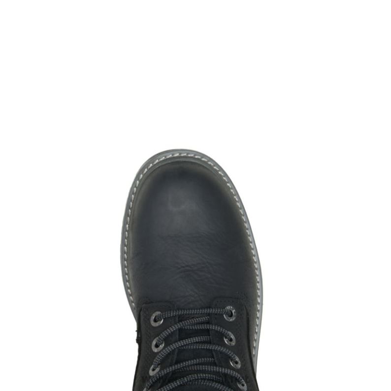 homens Bota de trabalho à prova d'água de 6" com biqueira de aço para assalariados preto Wolverine VL4VN12 - Image 5
