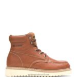homens bota de trabalho bico de aço moc-toe eh 6" bronzeado Wolverine VL4VN23