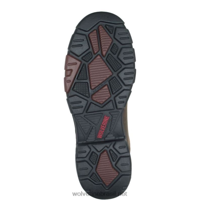 homens bota de trabalho cabor epx à prova d'água 8" marrom escuro Wolverine VL4VN33 - Image 4