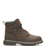 homens Bota de trabalho com biqueira de aço 6" met-guard para plataformista marrom escuro Wolverine VL4VN73