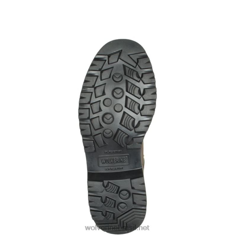 homens Bota de trabalho com biqueira de aço 6" met-guard para plataformista marrom escuro Wolverine VL4VN73 - Image 4