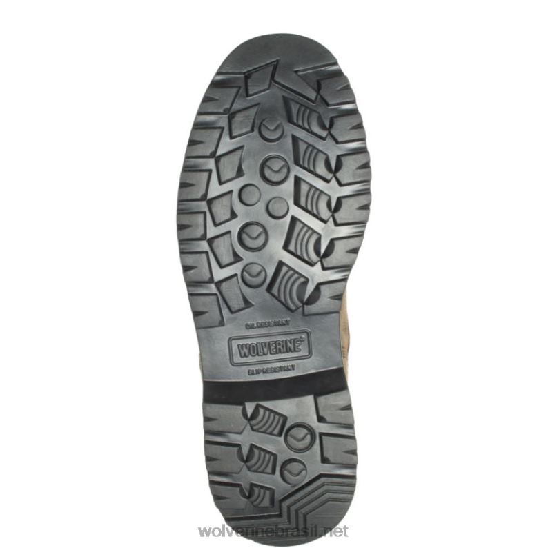 homens Bota de trabalho com biqueira de aço de 8" isolada para andarilho marrom escuro Wolverine VL4VN38 - Image 4