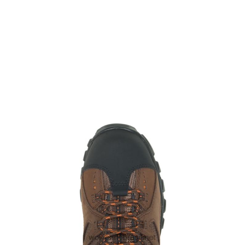 homens bota de trabalho com biqueira de aço hdson marrom escuro/preto Wolverine VL4VN89 - Image 5