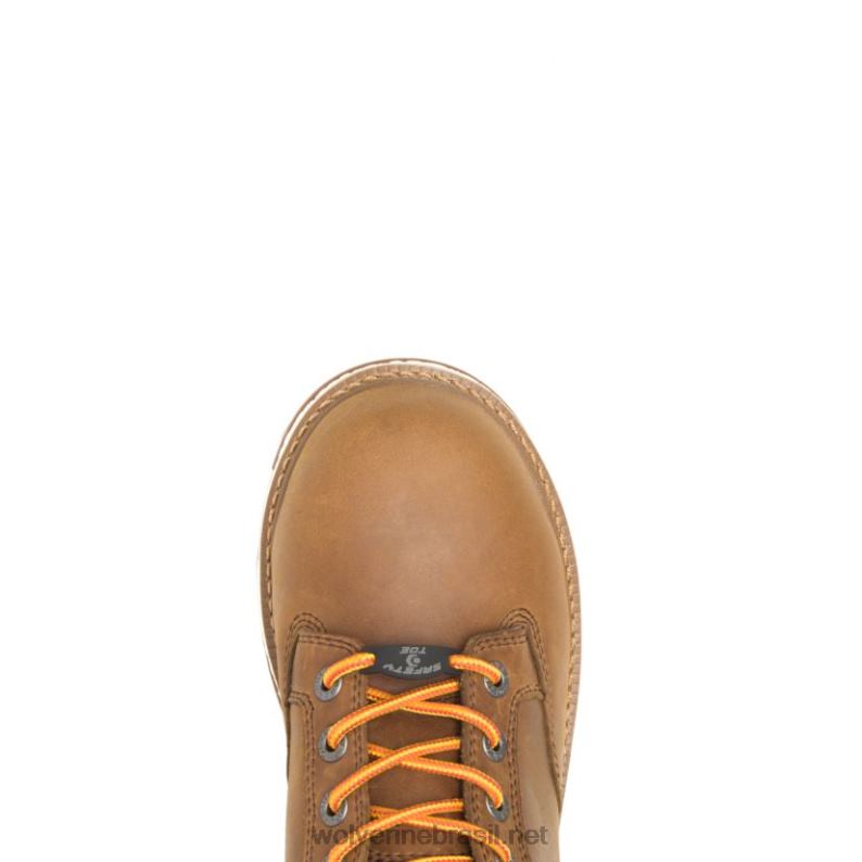 homens bota de trabalho hellcat ultraspring 6" carbonmax cera de abelha Wolverine VL4VN16 - Image 5