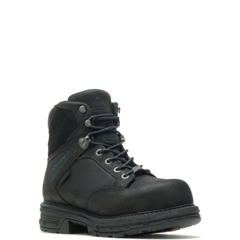 homens bota de trabalho hellcat ultraspring 6" carbonmax preto Wolverine VL4VN17 - Image 2