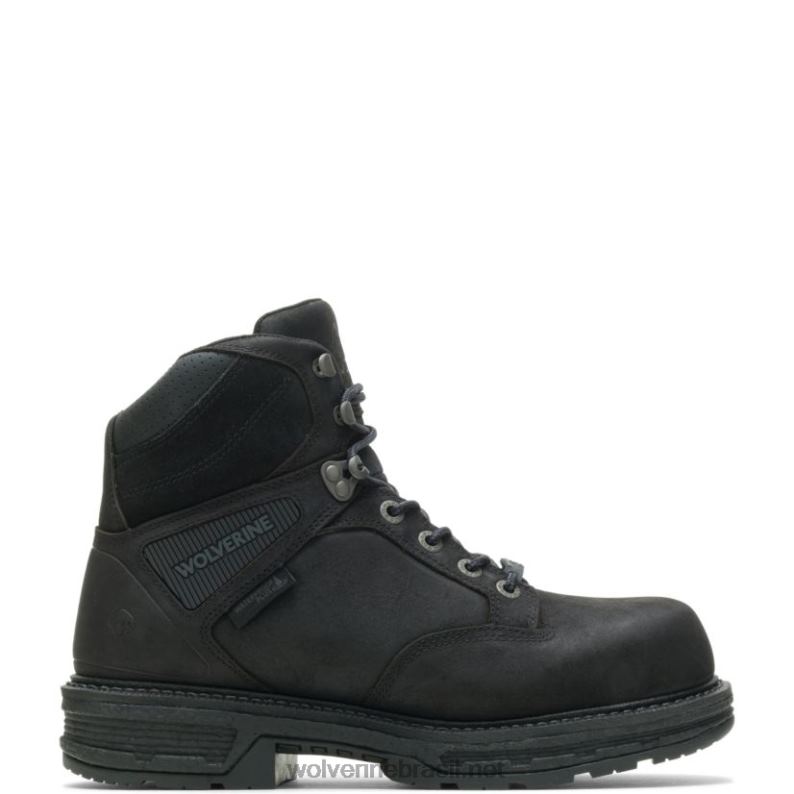 homens bota de trabalho hellcat ultraspring 6" carbonmax preto Wolverine VL4VN17 - Image 1