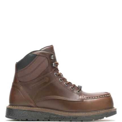 homens bota de trabalho hellcat ultraspring moc toe wedge 6" carbonmax manto de monge Wolverine VL4VN11