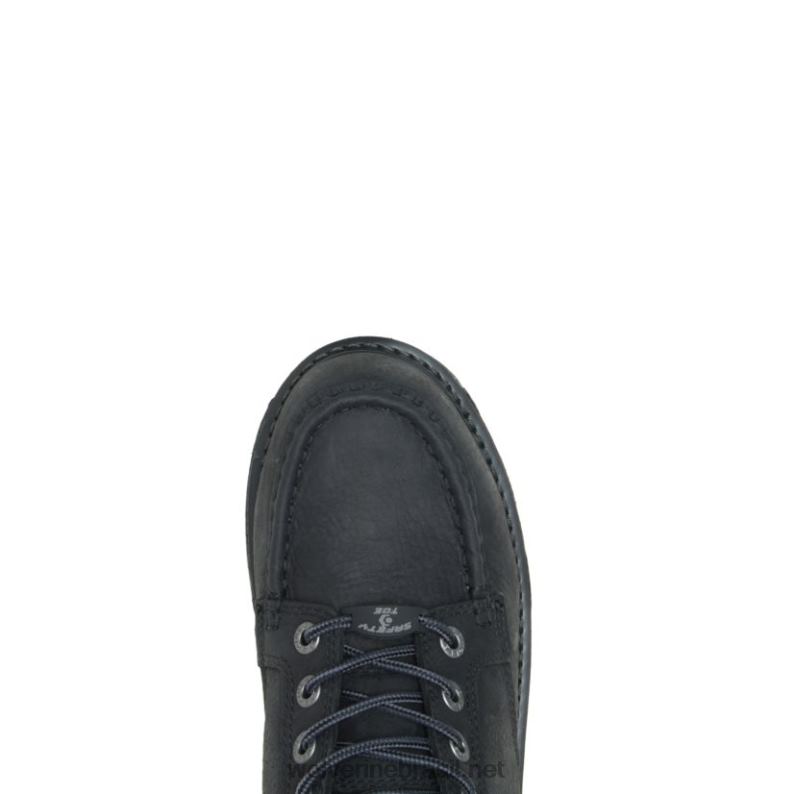 homens bota de trabalho hellcat ultraspring moc toe wedge 6" carbonmax preto Wolverine VL4VN10 - Image 5