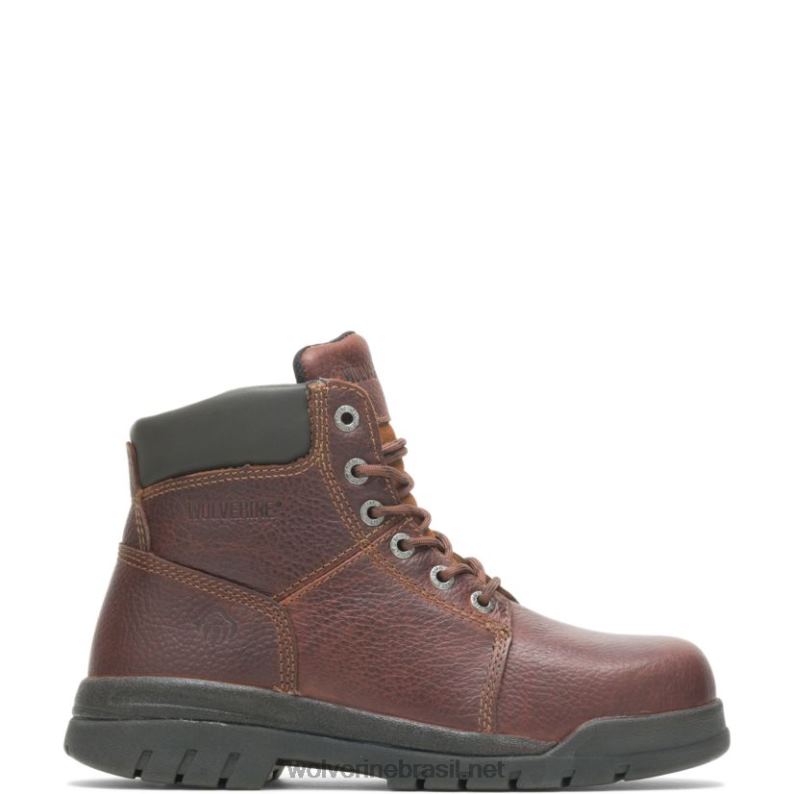 homens bota de trabalho marquette biqueira de aço 6" noz Wolverine VL4VN85 - Image 1