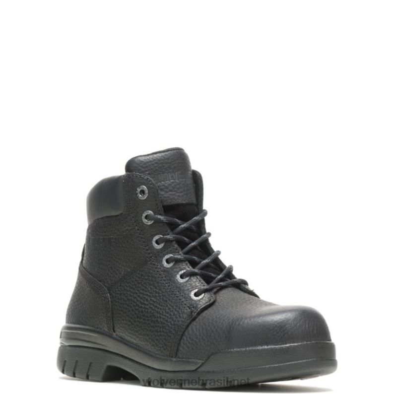 homens bota de trabalho marquette biqueira de aço 6" preto Wolverine VL4VN84 - Image 2