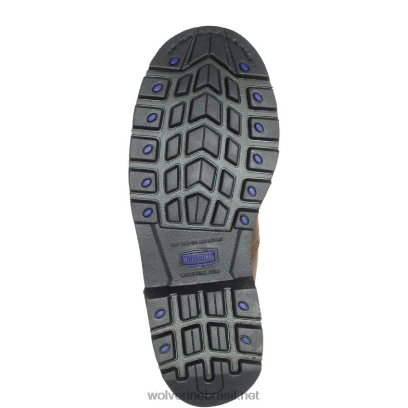 homens Bota de trabalho mckay impermeável biqueira de aço 6 marrom Wolverine VL4VN50 - Image 4