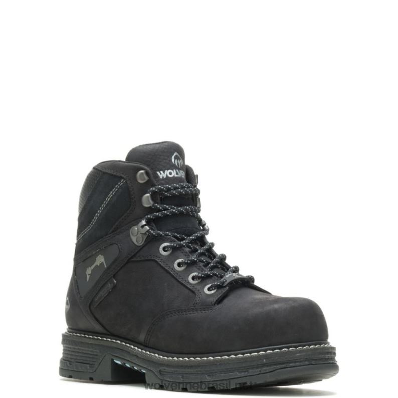 homens Bota de Trabalho Metallica Scholls Collection Hellcat Ultraspring Carbonmax 6 preto Wolverine VL4VN5 - Image 2