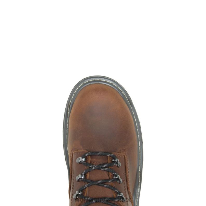 homens bota de trabalho raider durashocks à prova d'água 6" carbonmax amendoim Wolverine VL4VN44 - Image 5