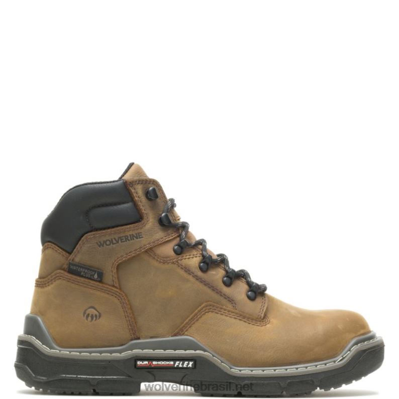 homens_bota_de_trabalho_raider_durashocks_a_prova_dagua_6_carbonmax_marrom_wolverine_vl4vn45.jpg homens bota de trabalho raider durashocks à prova d'água 6" carbonmax marrom Wolverine VL4VN45 - Image 1