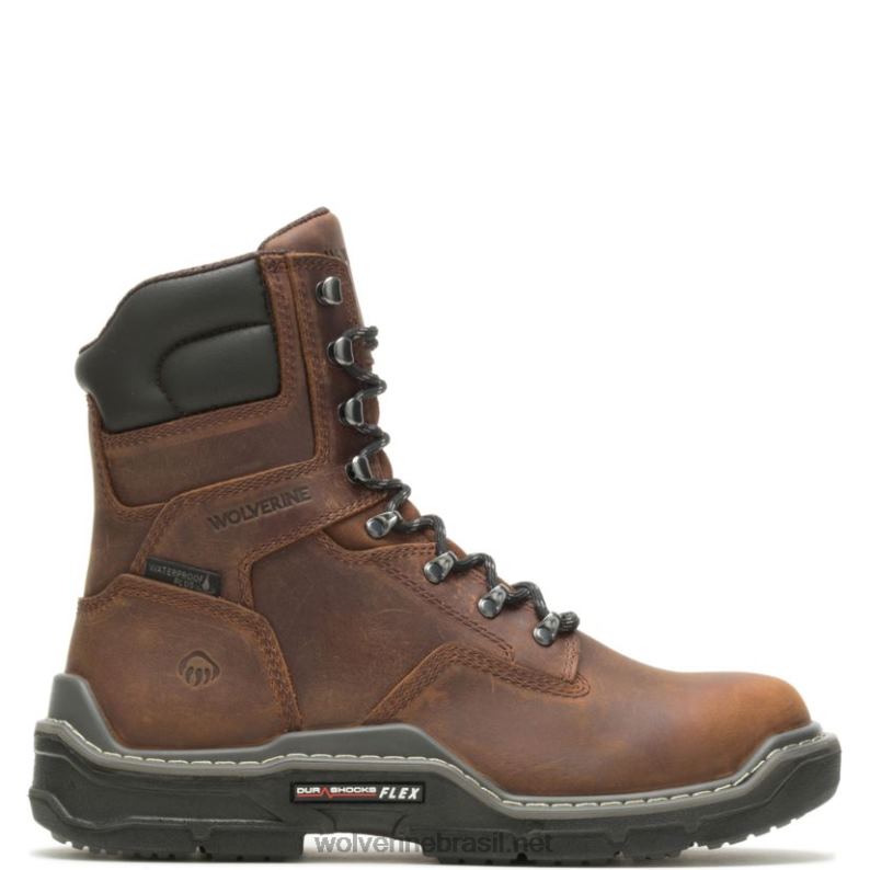 homens_bota_de_trabalho_raider_durashocks_a_prova_dagua_8_carbonmax_amendoim_wolverine_vl4vn91.jpg homens bota de trabalho raider durashocks à prova d'água 8" carbonmax amendoim Wolverine VL4VN91 - Image 1