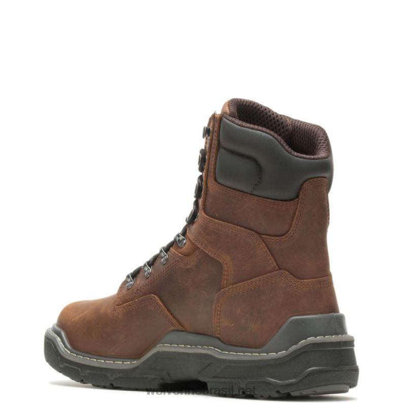 homens bota de trabalho raider durashocks à prova d'água 8" met-guard amendoim Wolverine VL4VN228 - Image 3