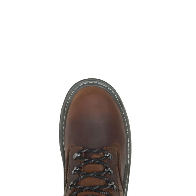 homens bota de trabalho raider durashocks impermeável 6" amendoim Wolverine VL4VN168 - Image 5