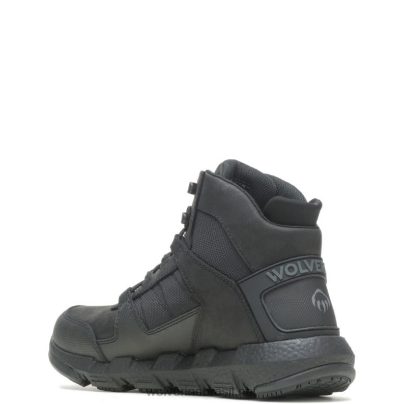 homens bota de trabalho rev ultraspring durashocks vent preto Wolverine VL4VN179 - Image 3