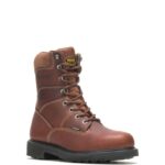 homens bota de trabalho tremor durashocks 8" marrom Wolverine VL4VN164 - Image 2