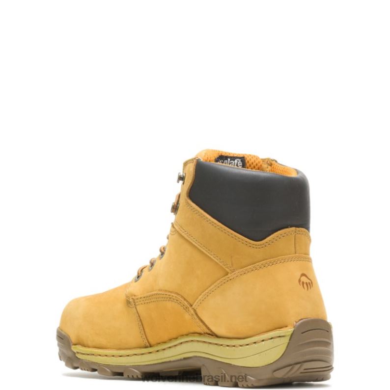homens bota dublin isolada à prova d'água de 6" trigo Wolverine VL4VN183 - Image 2