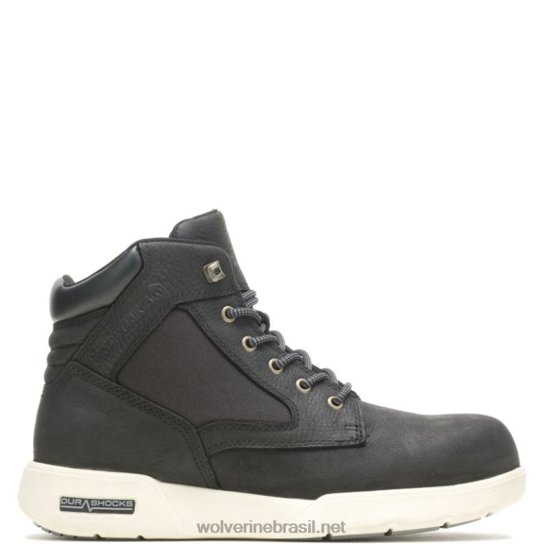 homens_bota_durashocks_fx_6_kickstart_preto_wolverine_vl4vn190.jpg homens bota durashocks fx 6" kickstart preto Wolverine VL4VN190 - Image 1