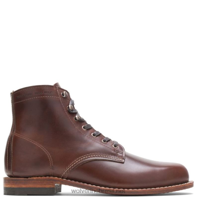 homens_bota_original_1000_milhas_com_bico_liso_marrom_wolverine_vl4vn194.jpg homens Bota original 1000 milhas com bico liso marrom Wolverine VL4VN194 - Image 1