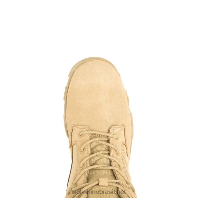 homens Bota tática à prova d'água de 6" para deserto coiote Wolverine VL4VN216 - Image 5