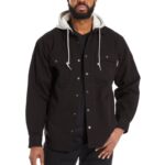 homens camisa overman jac preto Wolverine VL4VN268 - Image 2