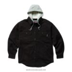 homens camisa overman jac preto Wolverine VL4VN268