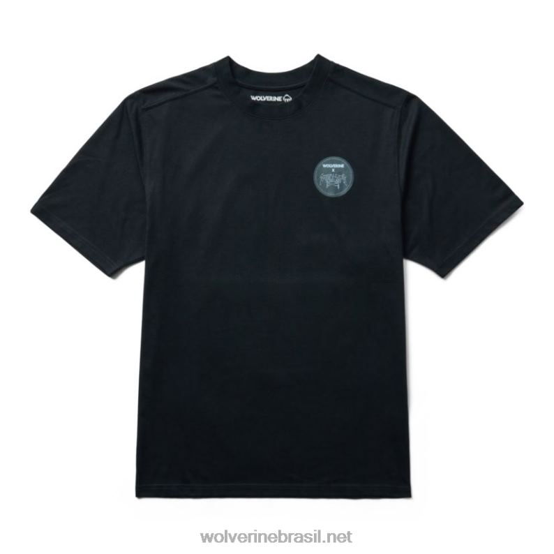 homens camiseta gráfica da coleção de estudiosos Metallica preto Wolverine VL4VN319 - Image 2