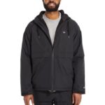 homens capa de chuva forrada com sherpa i-90 preto Wolverine VL4VN246 - Image 2