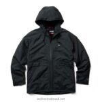 homens capa de chuva forrada com sherpa i-90 preto Wolverine VL4VN246