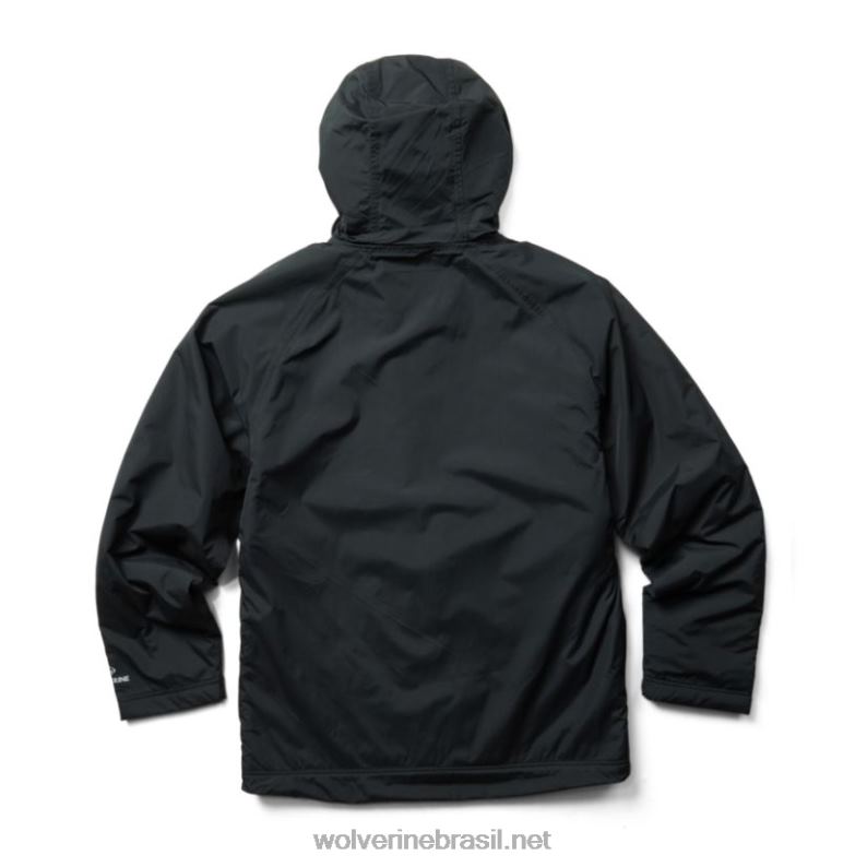 homens capa de chuva forrada com sherpa i-90 preto Wolverine VL4VN246 - Image 3