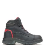 homens coleção de caminhões ram - bota de trabalho de segurança rebelde preto/vermelho Wolverine VL4VN119