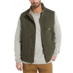 homens colete upland (grande e alto) Oliva Wolverine VL4VN273 - Image 2