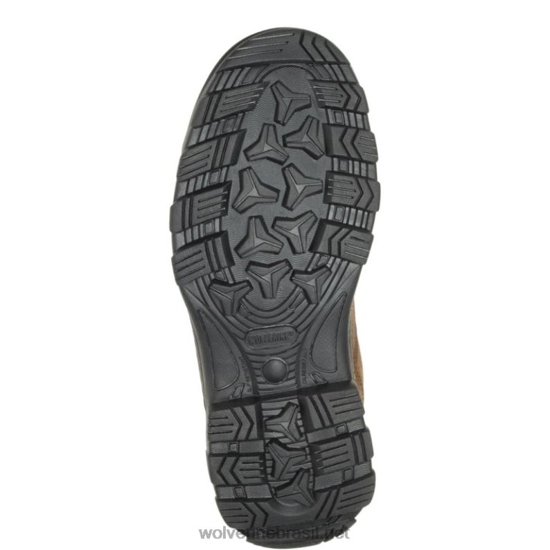 homens Durbin bota de trabalho impermeável 6" com biqueira de aço marrom Wolverine VL4VN140 - Image 4