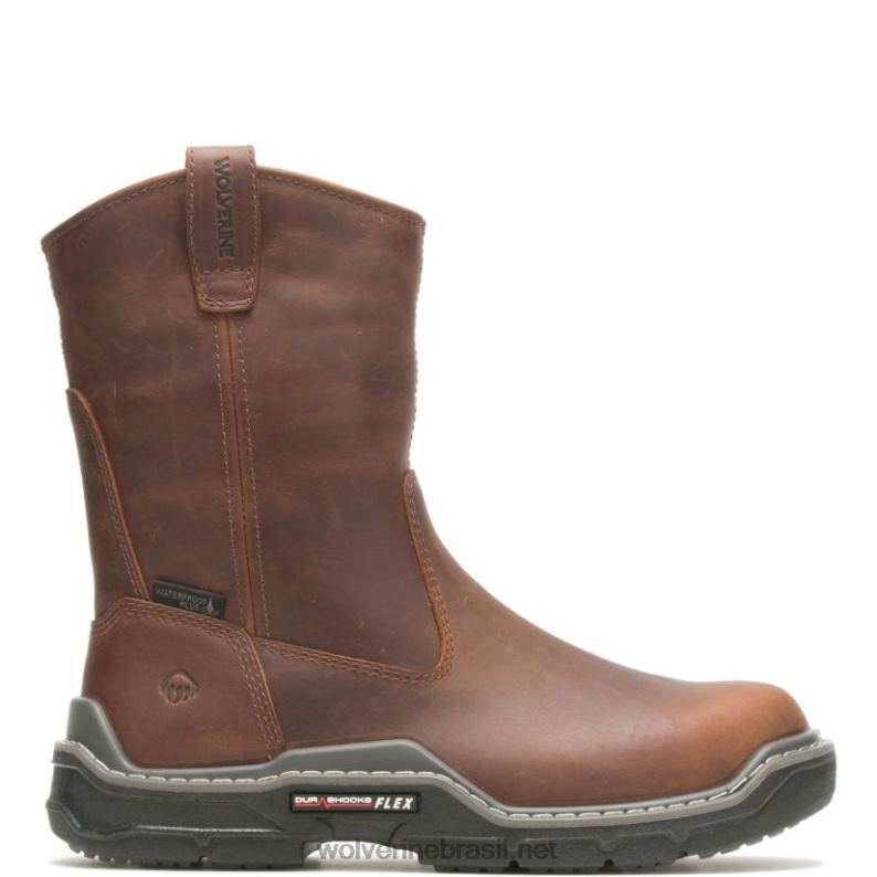 homens raider durashocks à prova d'água carbonmax wellington amendoim Wolverine VL4VN96 - Image 1