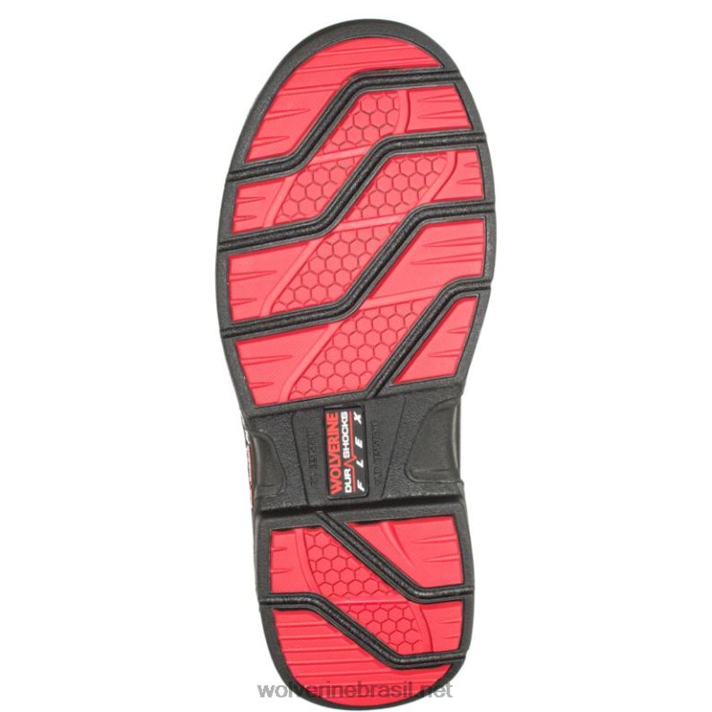 homens raider durashocks heavy duty carbonmax work wellington marrom Wolverine VL4VN42 - Image 4