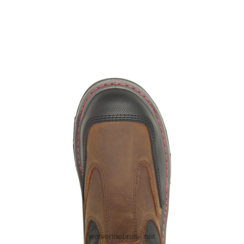 homens raider durashocks heavy duty carbonmax work wellington marrom Wolverine VL4VN42 - Image 5