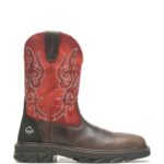 homens rancher epx carbonmax work wellington laranja/marrom Wolverine VL4VN149