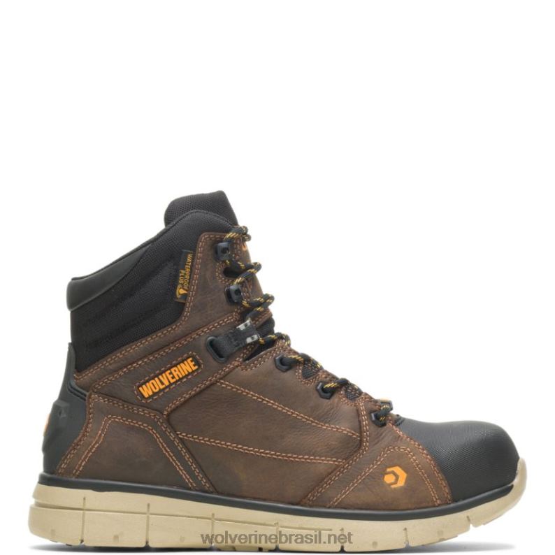 homens_rigger_epx_carbonmax_bota_de_seguranca_6_verao_marrom_wolverine_vl4vn57.jpg homens Rigger epx carbonmax bota de segurança 6" verão marrom Wolverine VL4VN57 - Image 1