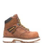 mulheres bota de trabalho hellcat ultraspring carbonmax 6" marrom Wolverine VL4VN114