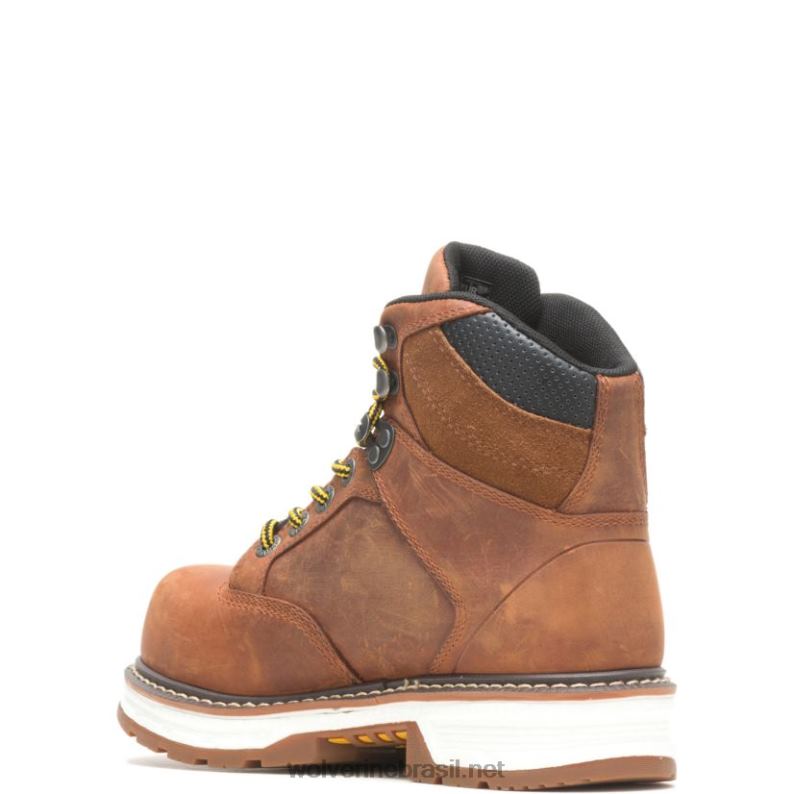mulheres bota de trabalho hellcat ultraspring carbonmax 6" marrom Wolverine VL4VN114 - Image 3