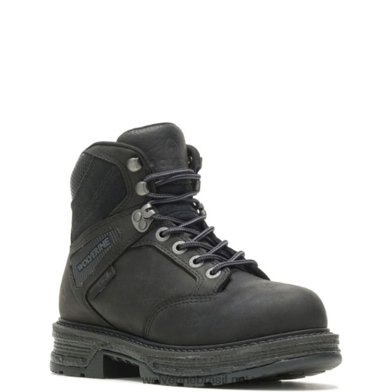 mulheres bota de trabalho hellcat ultraspring carbonmax 6" preto Wolverine VL4VN113 - Image 2