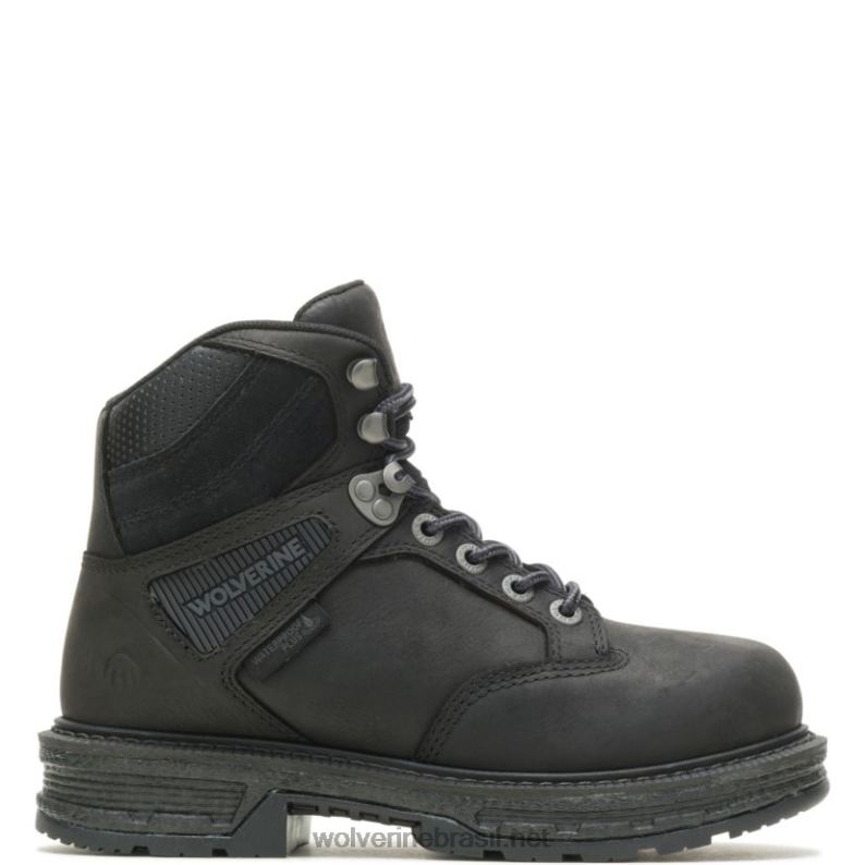 mulheres bota de trabalho hellcat ultraspring carbonmax 6" preto Wolverine VL4VN113 - Image 1